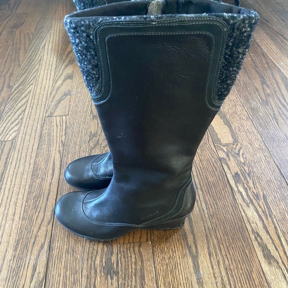 Merrell Larkspur Tall Leather Boots - Picture 2 of 6